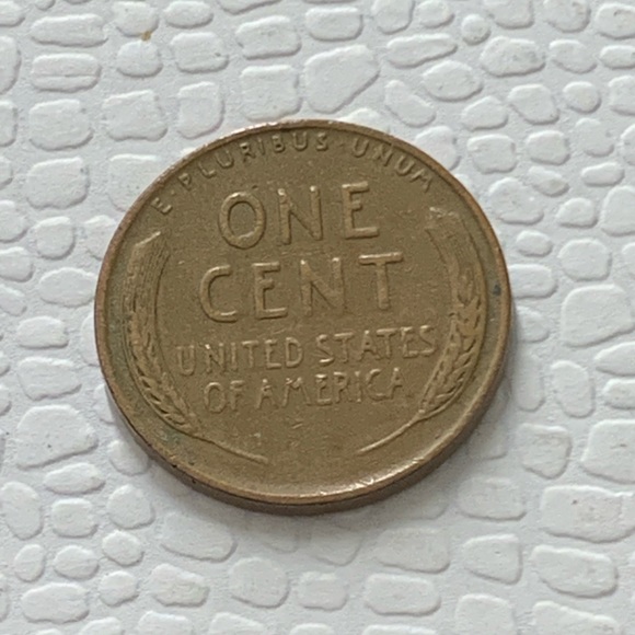 RARE 1944 Wheat Penny Error No Mint Mark “L” in Liberty Rim Error Cent Coin - Picture 2 of 4